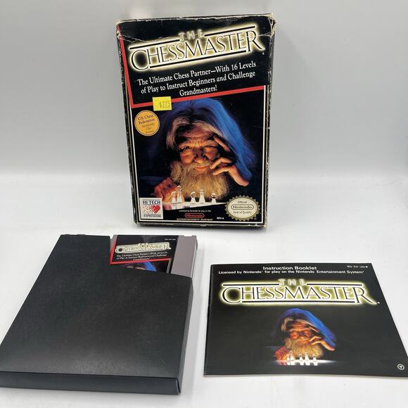 The Chessmaster - Nintendo NES - Complete In Box (CIB)